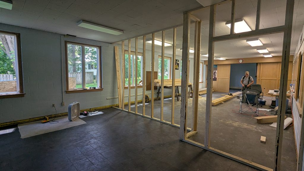 Our New 4K Classroom and Cubby Room